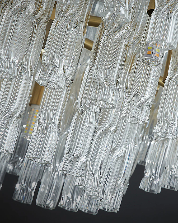 WOMO Gold Round Crystal Chandelier-WM2547 - Image 11