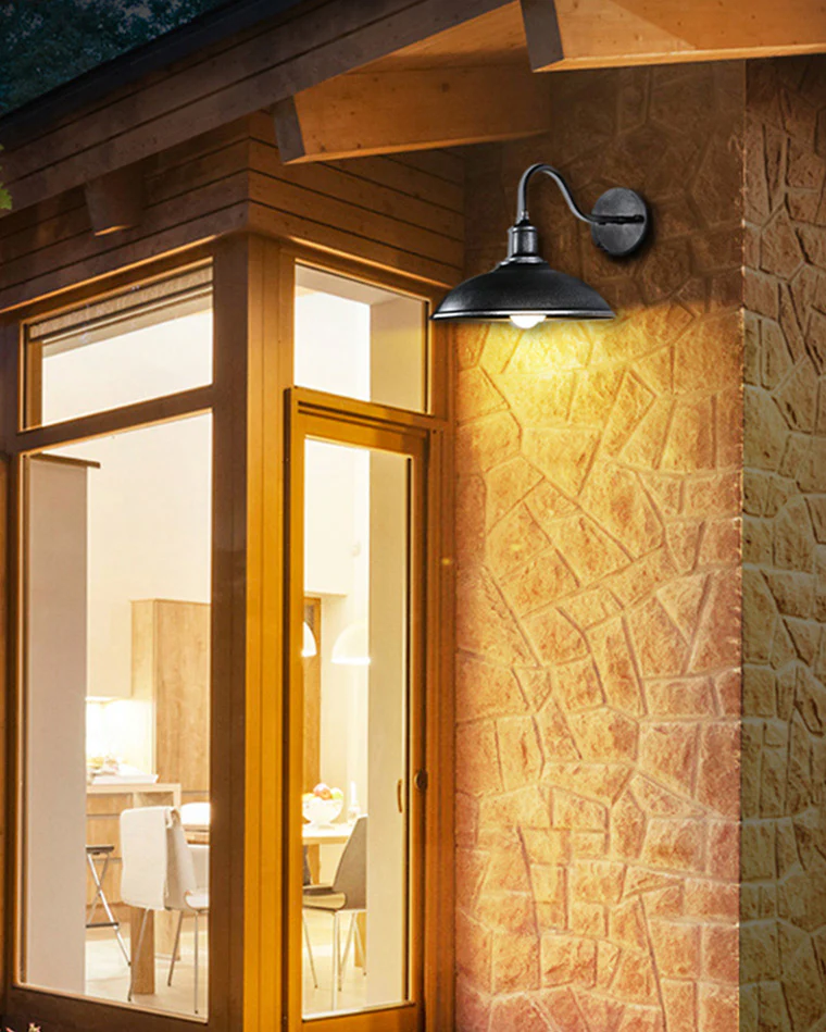WOMO Gooseneck Barn Wall Lamp-WM9143 - Image 6
