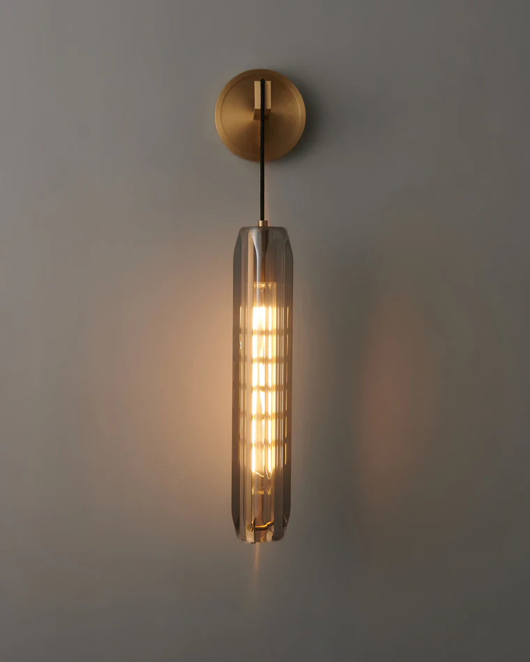 WOMO Hanging Crystal Wall Sconce-WM6094 - Image 11