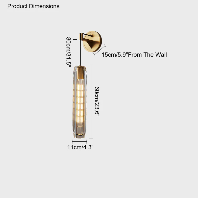 WOMO Hanging Crystal Wall Sconce-WM6094 - Image 21