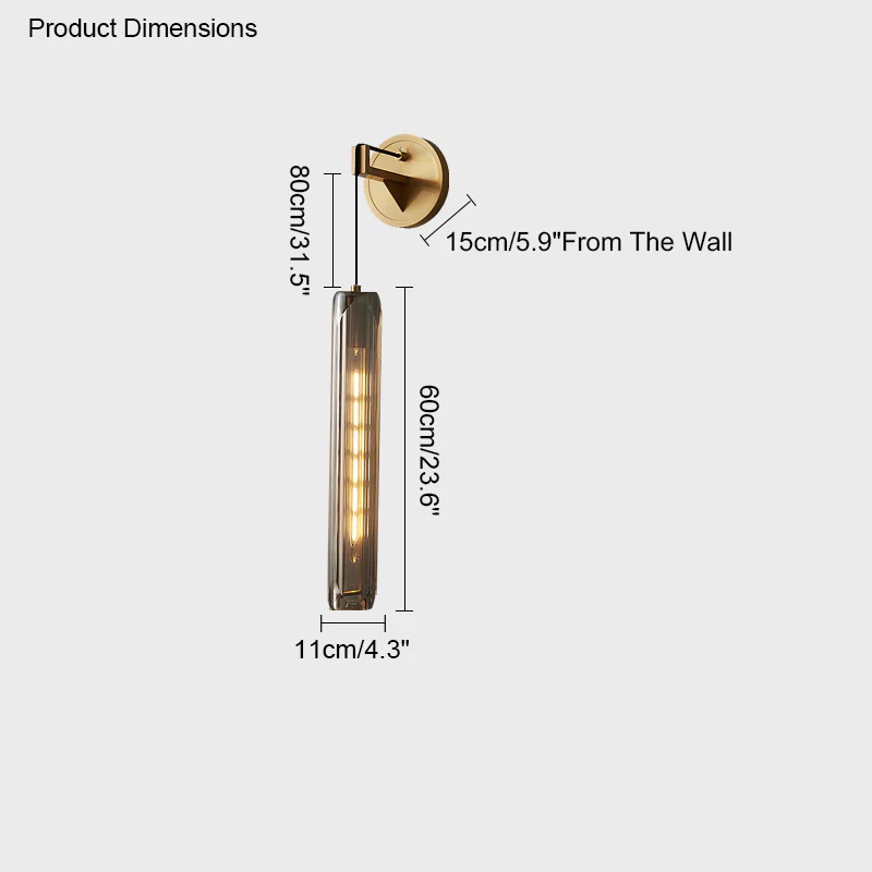 WOMO Hanging Crystal Wall Sconce-WM6094 - Image 23