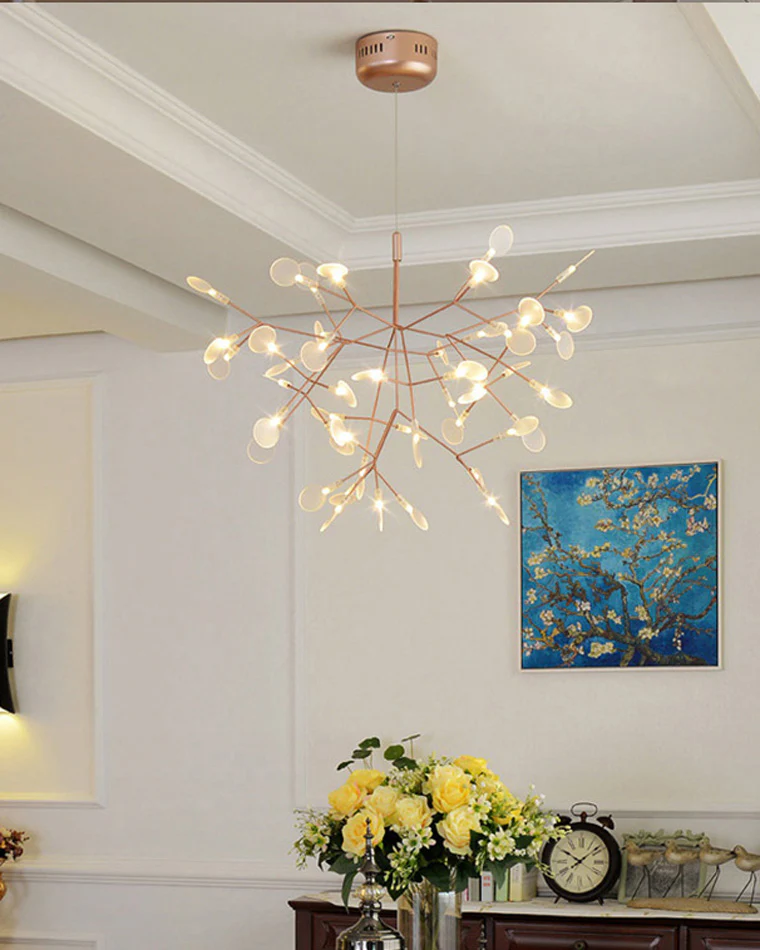 WOMO Heracleum/Firefly Branch Chandelier-WM2072 - Image 14