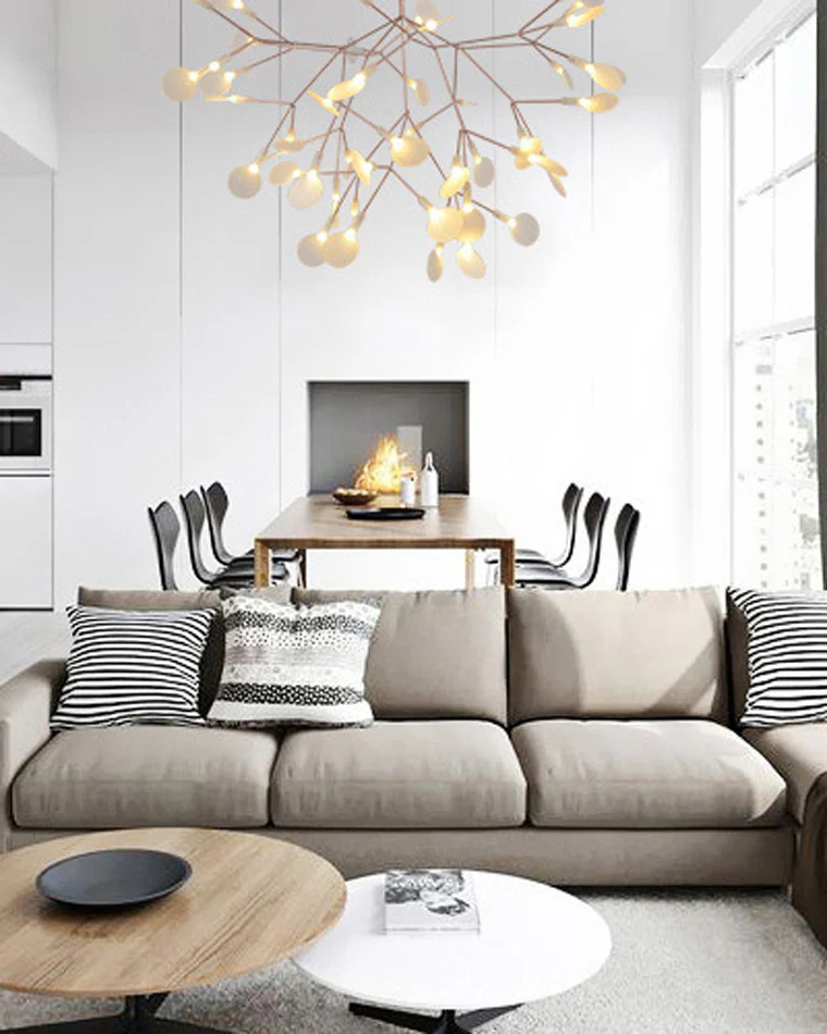 WOMO Heracleum/Firefly Branch Chandelier-WM2072 - Image 9