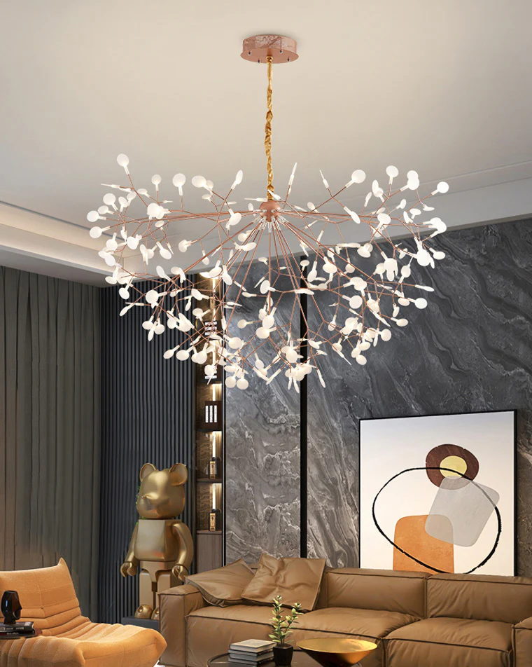 WOMO Heracleum/Firefly Branch Chandelier-WM2439 - Image 3