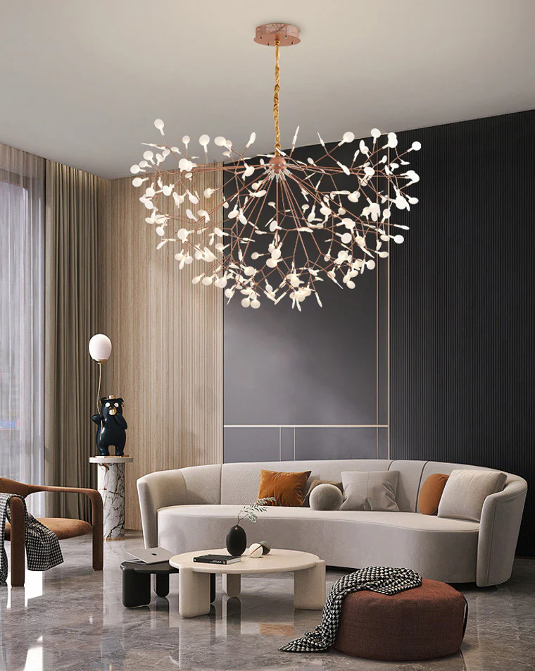 WOMO Heracleum/Firefly Branch Chandelier-WM2439 - Image 4