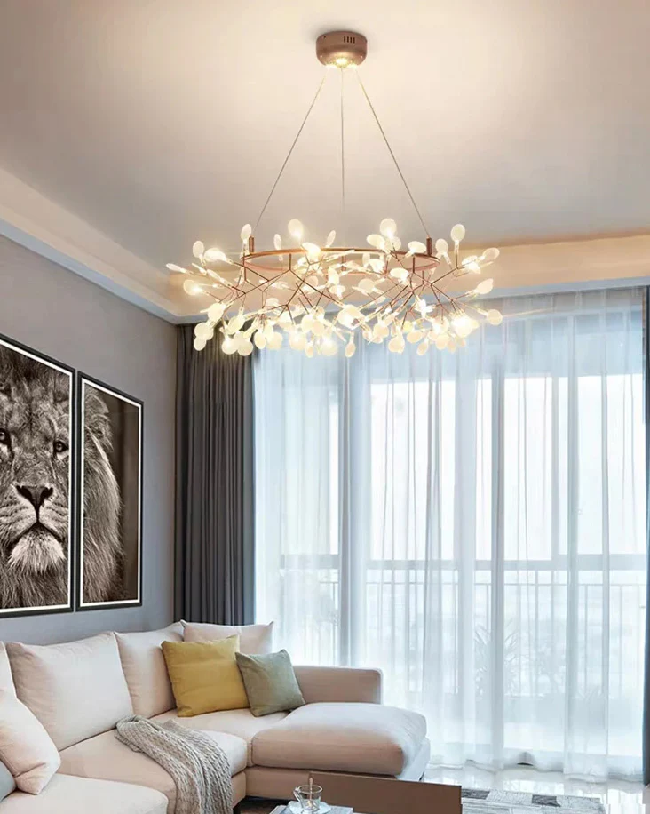 WOMO Heracleum/Firefly Round Chandelier-WM2435 - Image 12