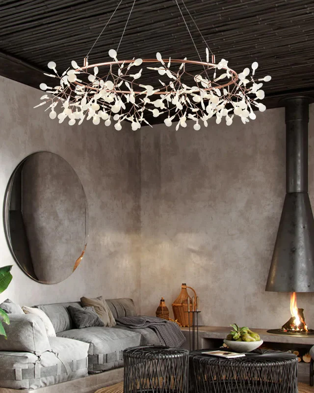 WOMO Heracleum/Firefly Round Chandelier-WM2435 - Image 2