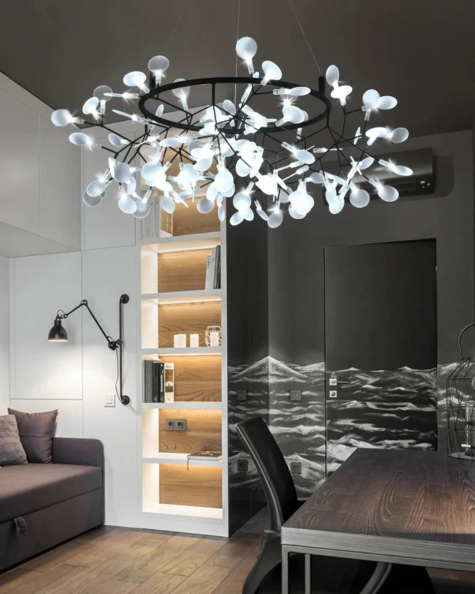 WOMO Heracleum/Firefly Round Chandelier-WM2435 - Image 6