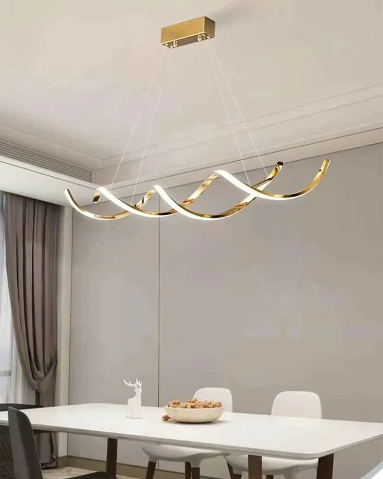 WOMO Spiral Led Horizontal Chandelier-WM2764 - Image 3