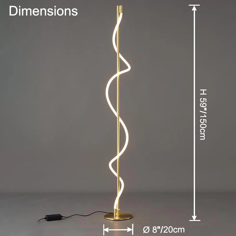 WOMO Skinny Tube Led Floor Lamp-WM7123 - Image 20