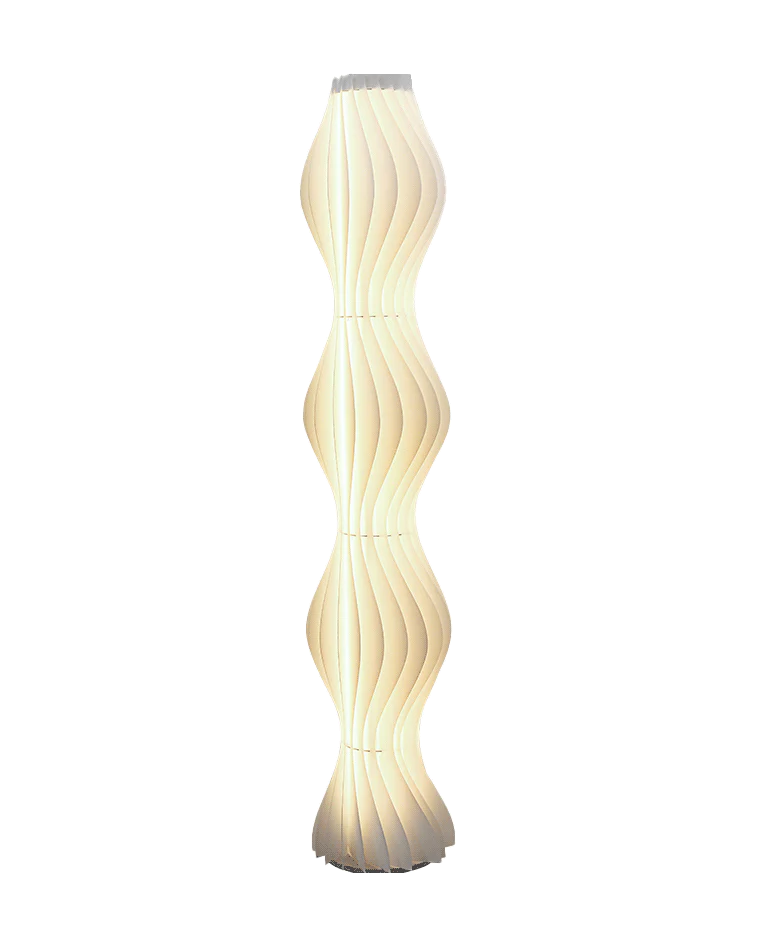 WOMO Wavy Column Floor Lamp with Hue Dimmer-WM7074 - Image 69