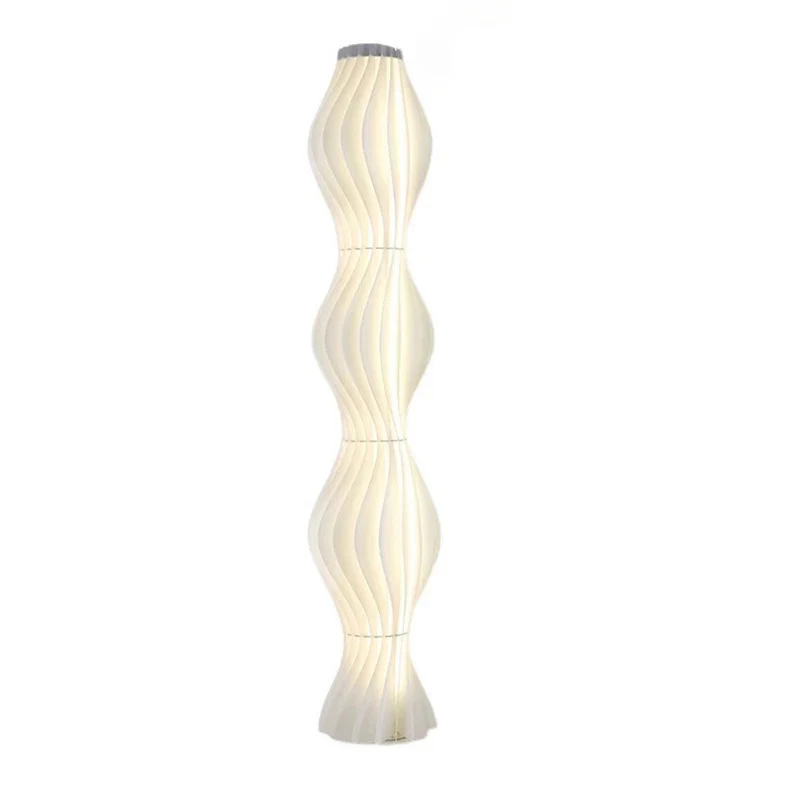 WOMO Wavy Column Floor Lamp with Hue Dimmer-WM7074 - Image 88