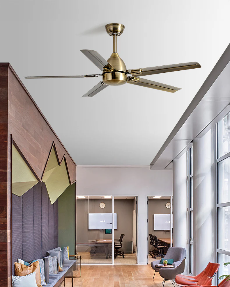 WOMO Industrial Stainless Steel Ceiling Fan-WM5213 - Image 16