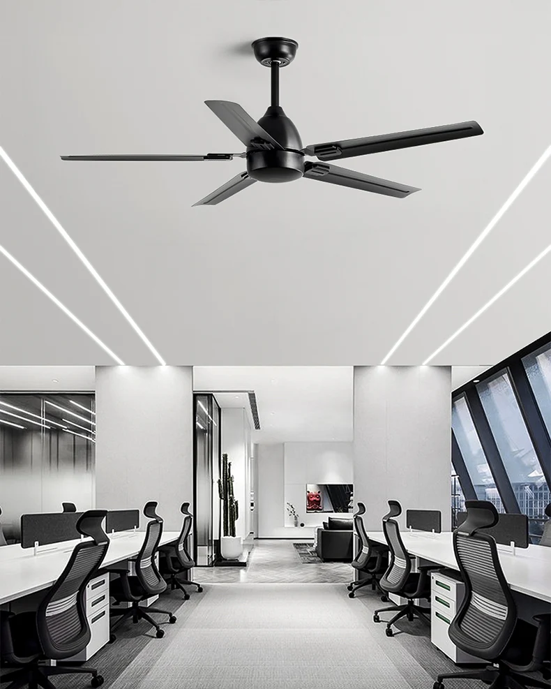WOMO Industrial Stainless Steel Ceiling Fan-WM5213 - Image 3