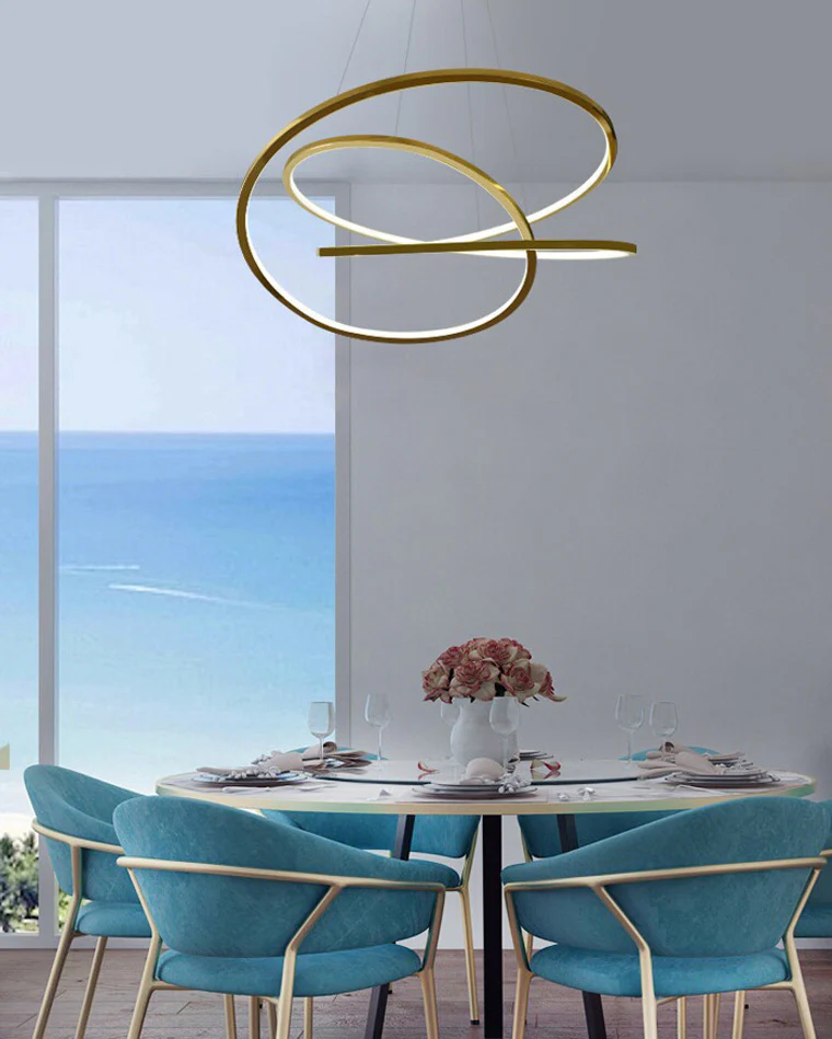 WOMO Infinity Led Chandelier-WM2462 - Image 4