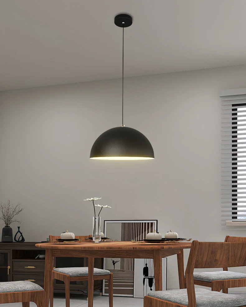 WOMO Dome Iron Pendant Light-WM2621 - Image 2