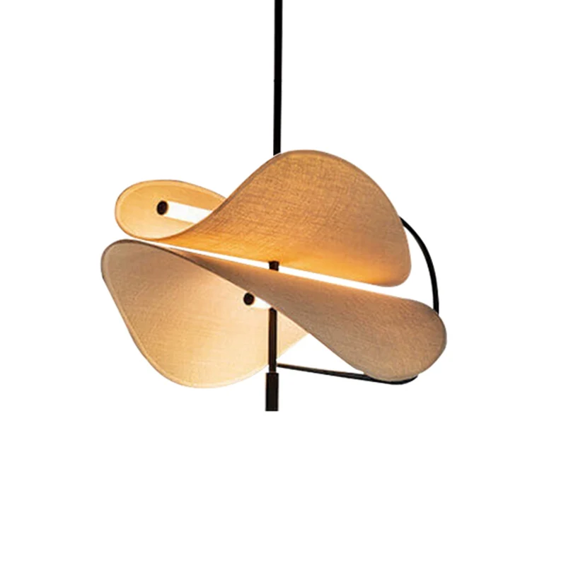 WOMO Japandi Linen Chandelier-WM2817 - Image 10