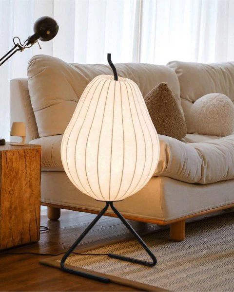WOMO Pear Lantern Silk Floor Lamp-WM7126 - Image 12