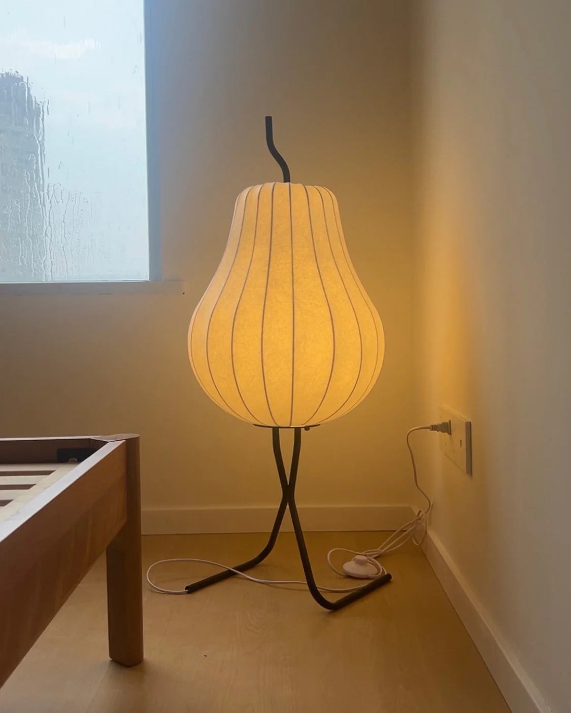WOMO Pear Lantern Silk Floor Lamp-WM7126 - Image 13