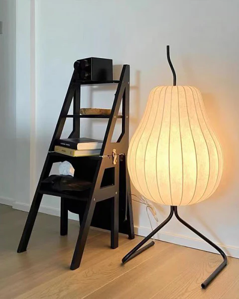 WOMO Pear Lantern Silk Floor Lamp-WM7126 - Image 14