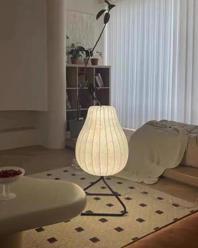 WOMO Pear Lantern Silk Floor Lamp-WM7126 - Image 16