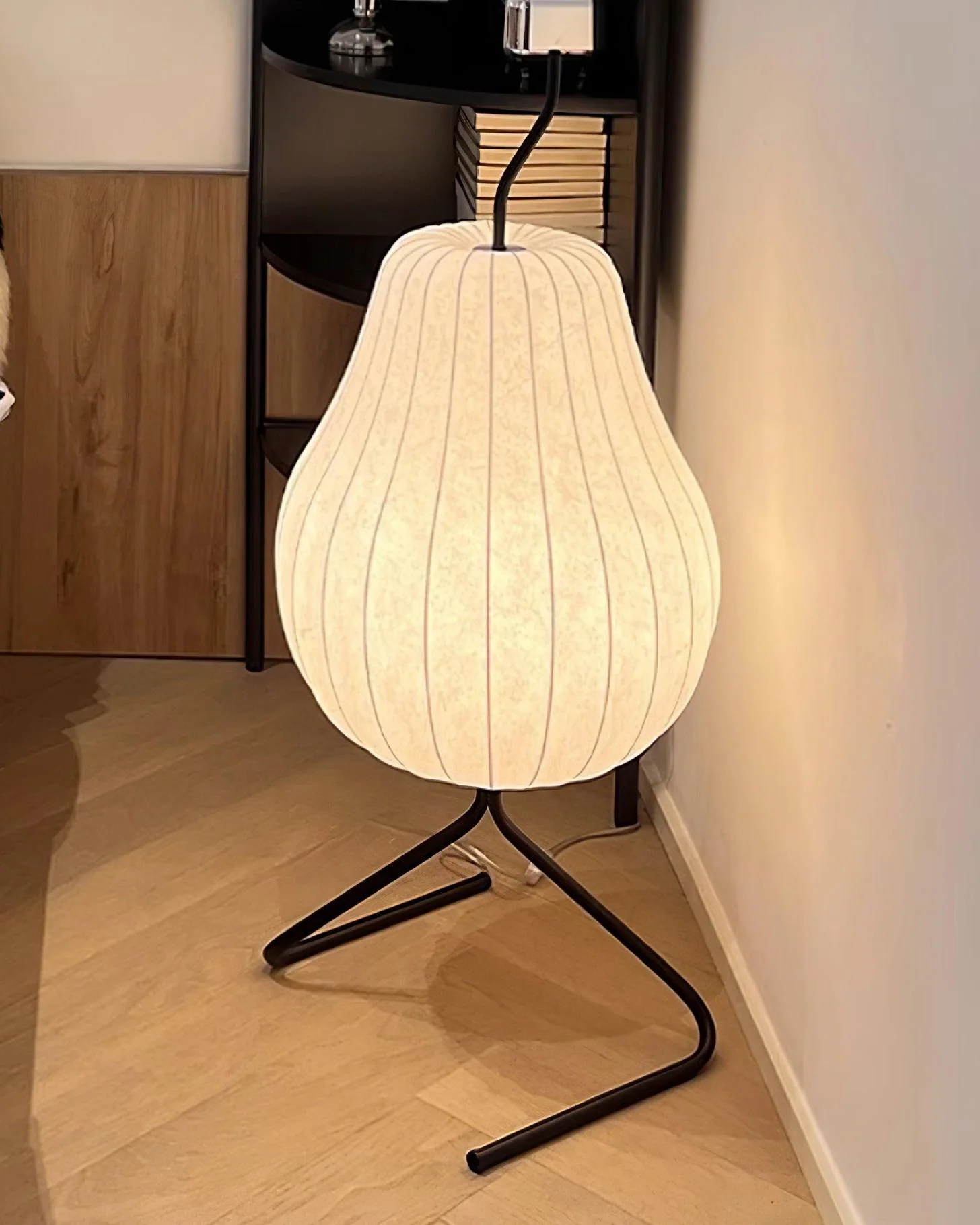 WOMO Pear Lantern Silk Floor Lamp-WM7126 - Image 5