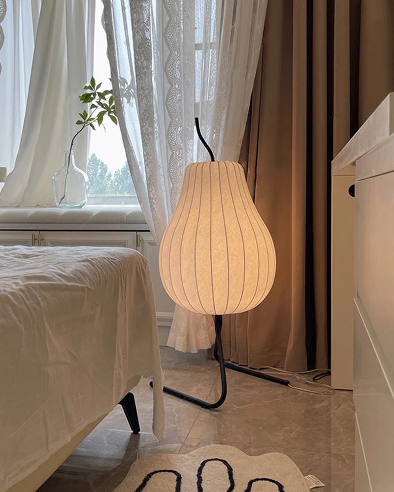 WOMO Pear Lantern Silk Floor Lamp-WM7126 - Image 6