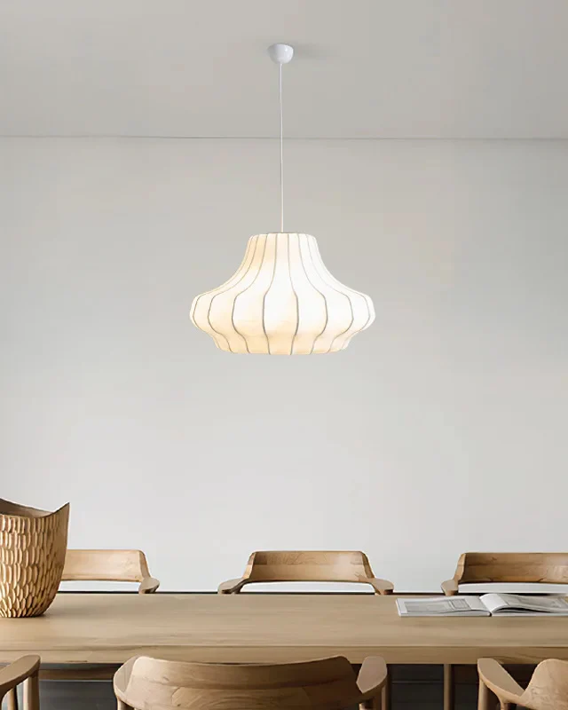 WOMO Japandi Silk Pendant Light-WM2947 - Image 14