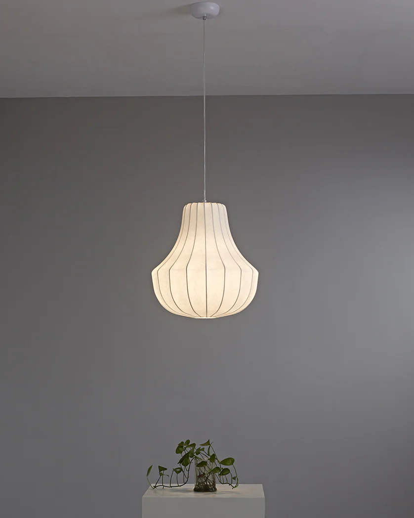 WOMO Japandi Silk Pendant Light-WM2953 - Image 12