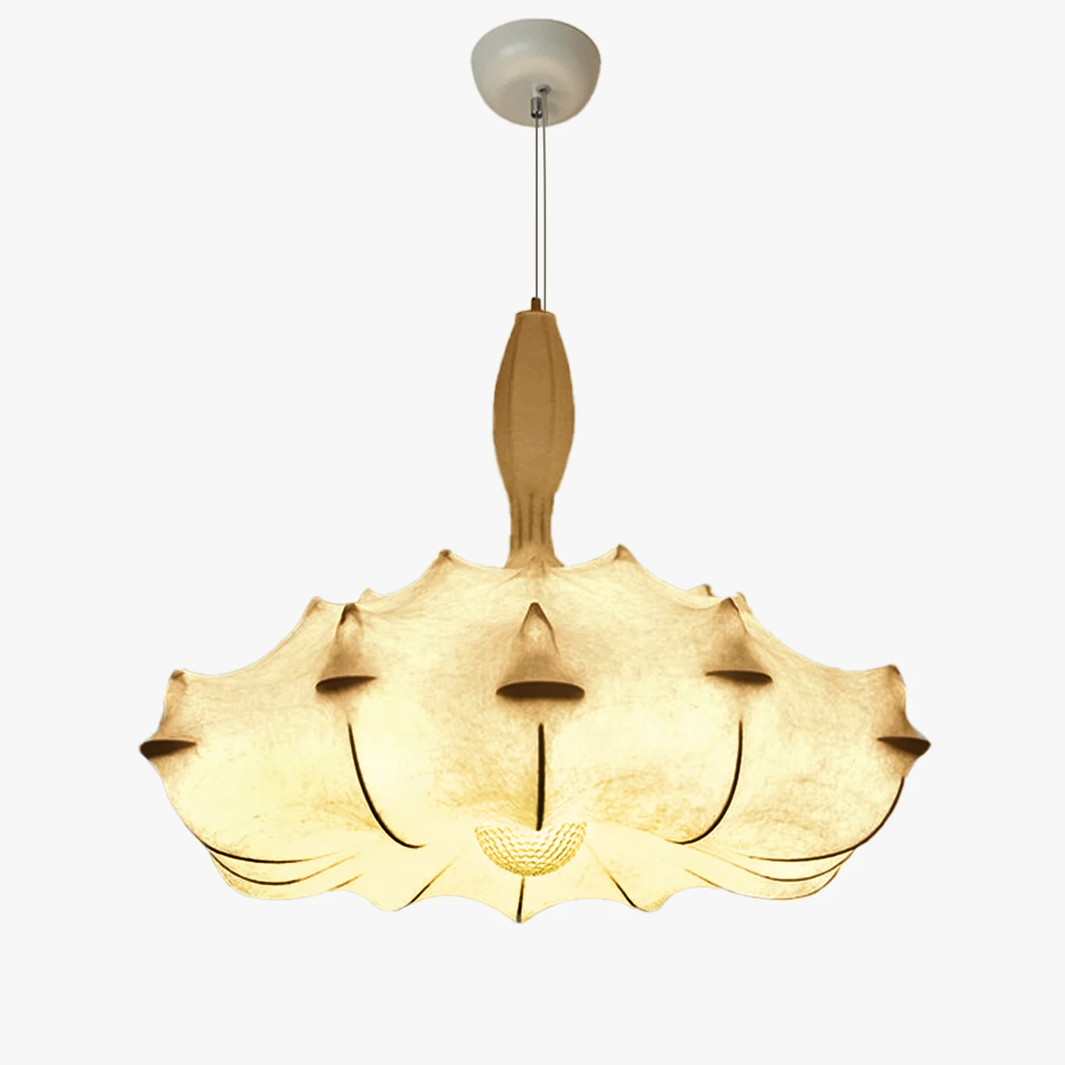 WOMO Large Silk Chandelier-WM2955 - Image 33