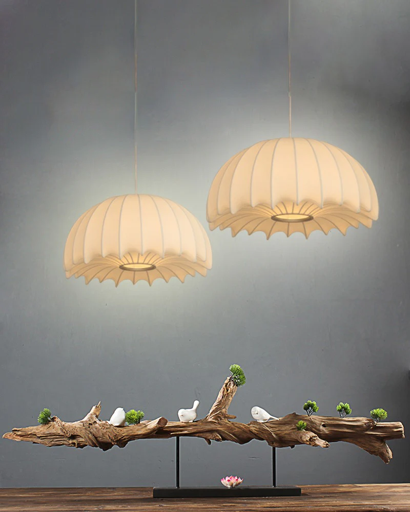WOMO Jellyfish Silk Pendant Light-WM2974 - Image 17
