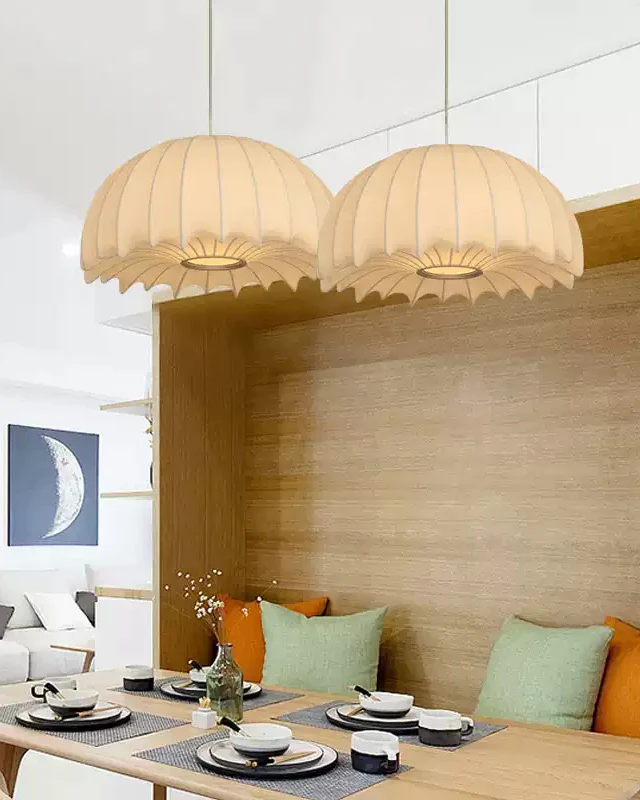 WOMO Jellyfish Silk Pendant Light-WM2974 - Image 18