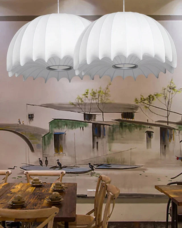 WOMO Jellyfish Silk Pendant Light-WM2974 - Image 2