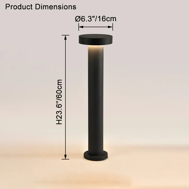 WOMO Landscape Bollard Light-WM9129 - Image 8