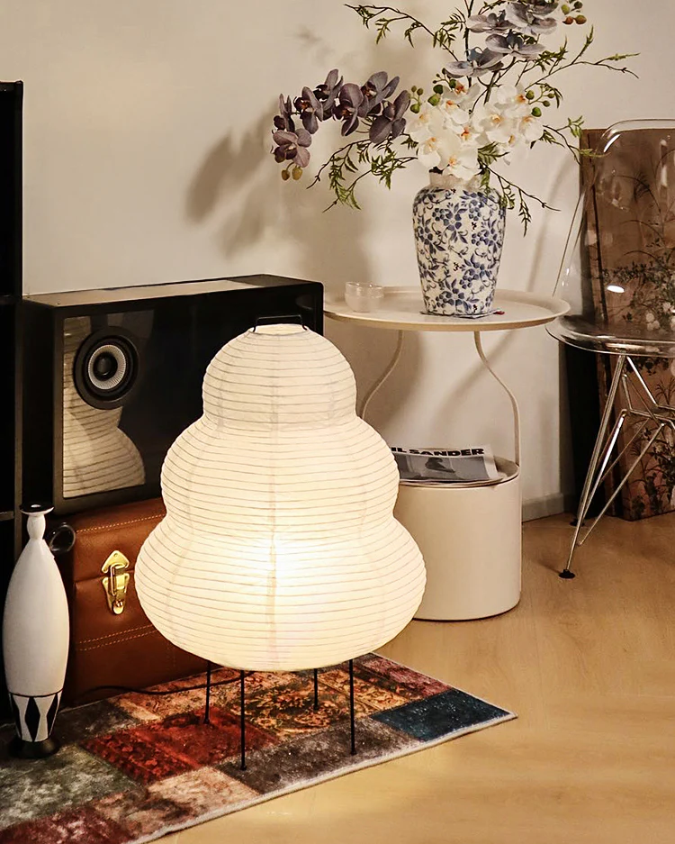 WOMO Lantern Fabric Floor Lamp-WM7091 - Image 20