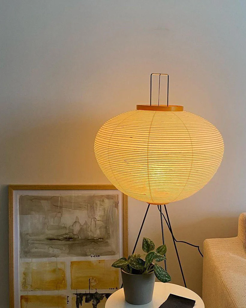 WOMO Lantern Tripod Fabric Floor Lamp-WM7090 - Image 16
