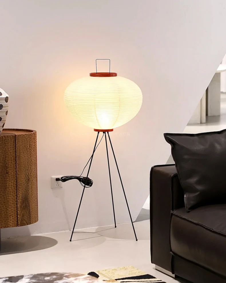 WOMO Lantern Tripod Fabric Floor Lamp-WM7090 - Image 21