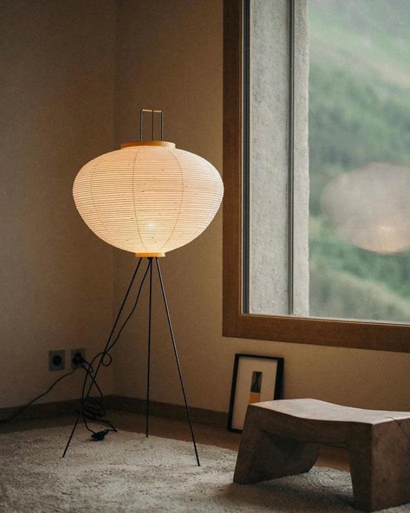 WOMO Lantern Tripod Fabric Floor Lamp-WM7090 - Image 24