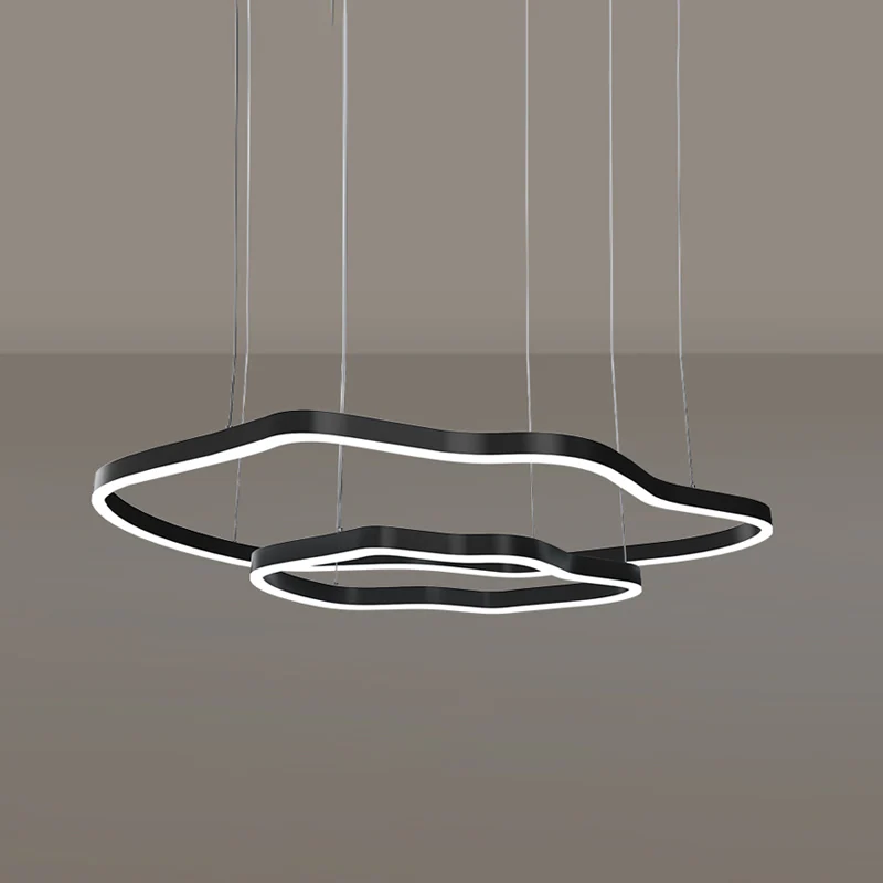 WOMO Oversized Tiered led Ring Chandelier-WM2599 - Image 19