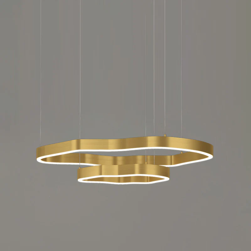 WOMO Oversized Tiered led Ring Chandelier-WM2599 - Image 31
