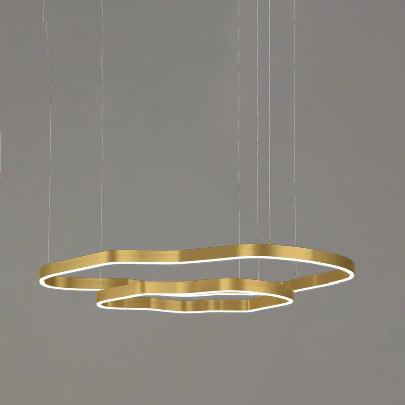 WOMO Oversized Tiered led Ring Chandelier-WM2599 - Image 33