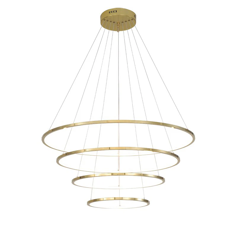 WOMO Large Tiered Ring Foyer Chandelier-WM2654 - Image 28