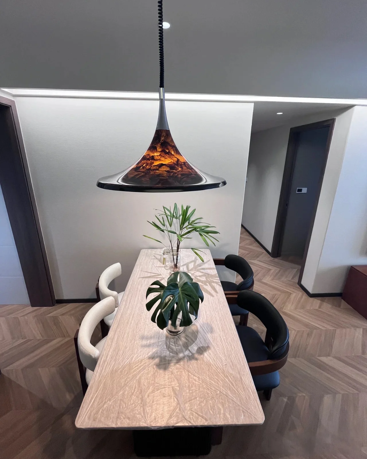 WOMO Lava Cone Rise Fall Pendant Light -WM2823 - Image 16