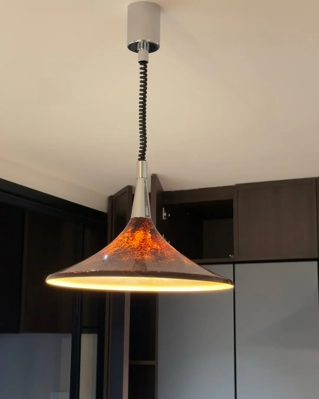 WOMO Lava Cone Rise Fall Pendant Light -WM2823 - Image 18