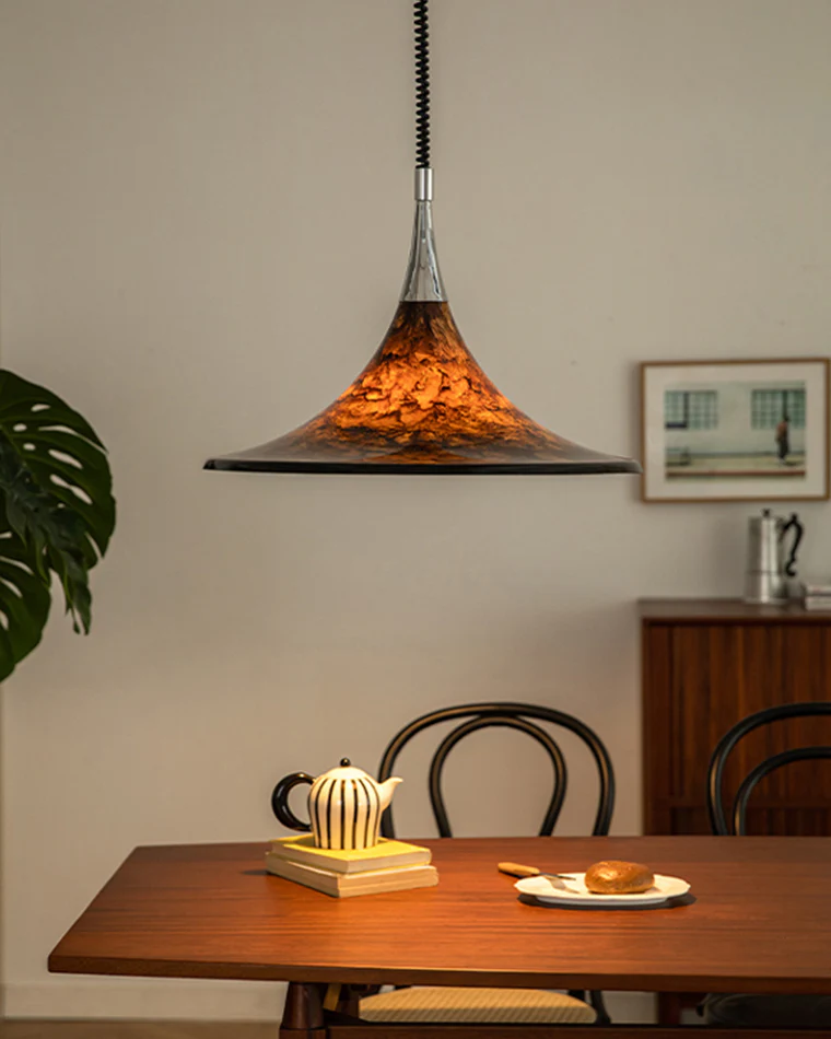WOMO Lava Cone Rise Fall Pendant Light -WM2823 - Image 5