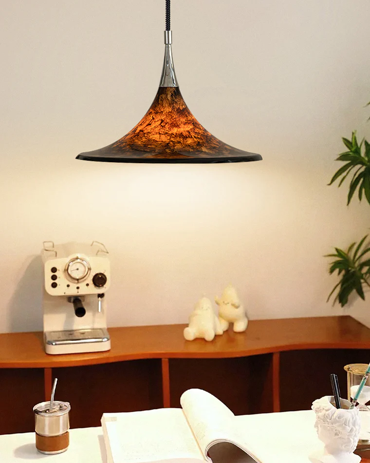 WOMO Lava Cone Rise Fall Pendant Light -WM2823 - Image 6