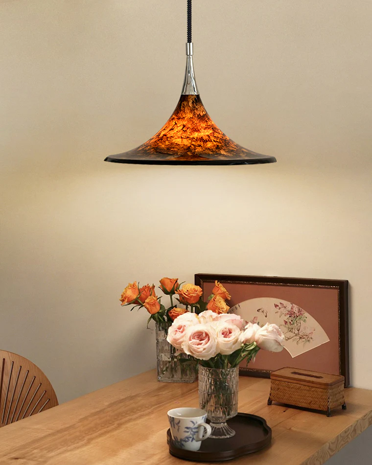 WOMO Lava Cone Rise Fall Pendant Light -WM2823 - Image 7