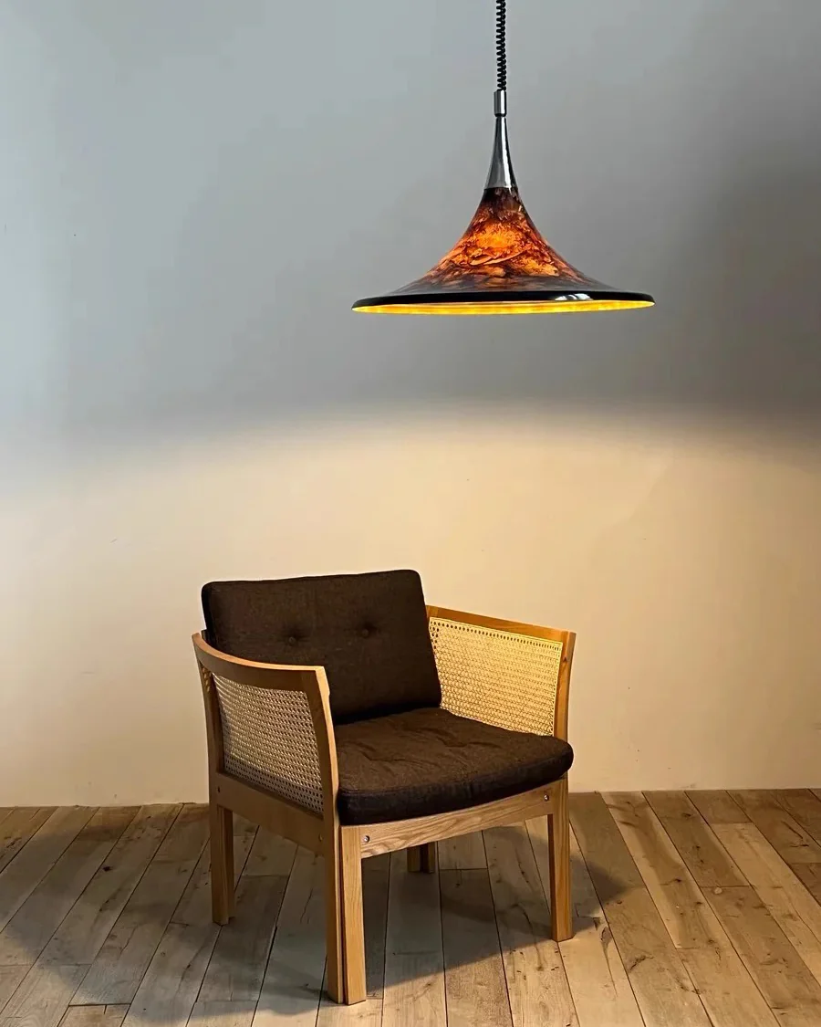 WOMO Lava Cone Rise Fall Pendant Light -WM2823 - Image 9