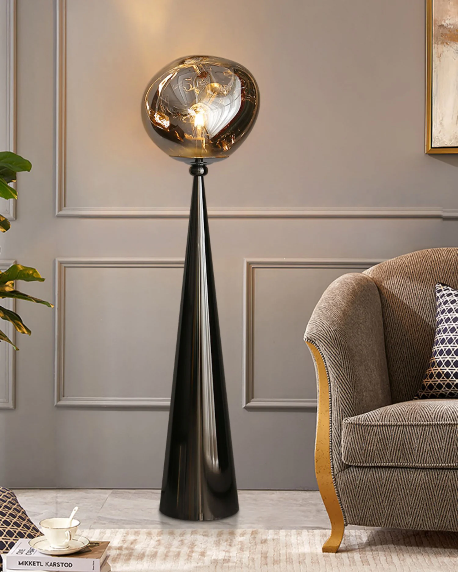 WOMO Lava Globe Floor Lamp-WM7085 - Image 24
