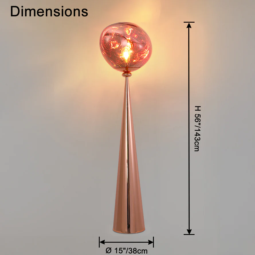 WOMO Lava Globe Floor Lamp-WM7085 - Image 46